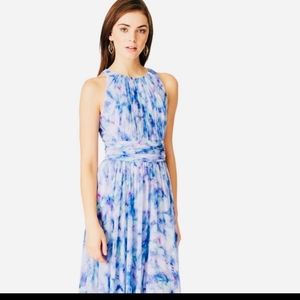 Badgley Mischka Water Lilies Maxi Dress